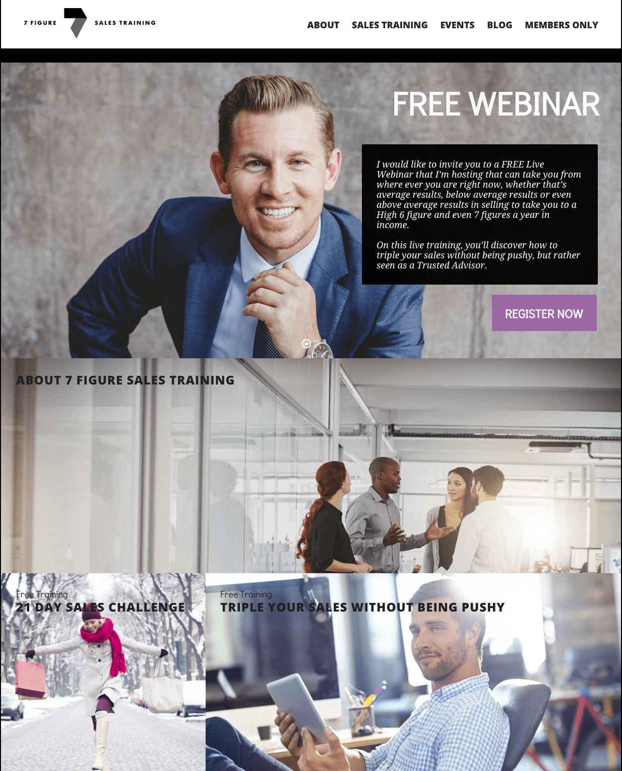 7 Figure Sales Training
